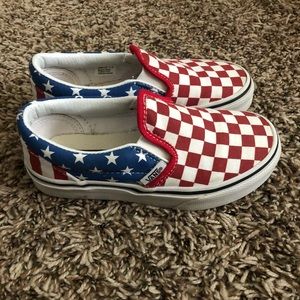 Kids Vans slip ins size 11.5